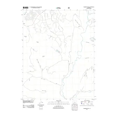 2011 Map of Oakbrush Hill, 2011 Print