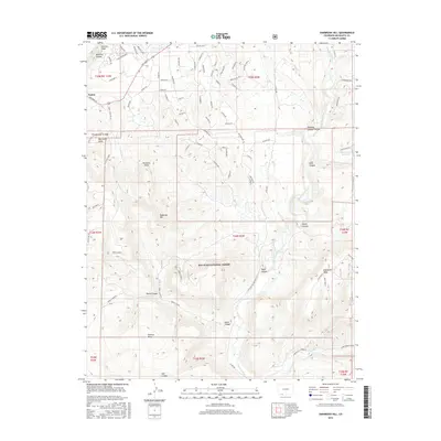 2016 Map of Oakbrush Hill, 2016 Print