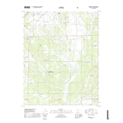 2019 Map of Oakbrush Hill, 2019 Print