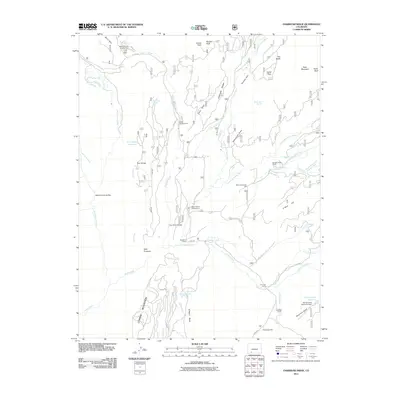 2011 Map of Oakbrush Ridge, 2011 Print