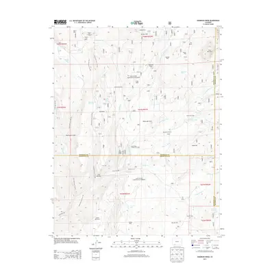 2013 Map of Oakbrush Ridge, 2013 Print