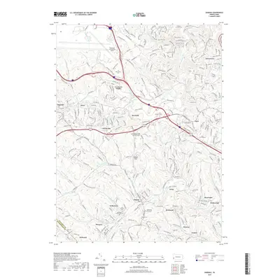 2019 Map of Oakdale, 2019 Print