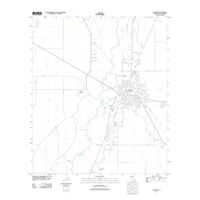 2012 Map of Oakdale, 2012 Print