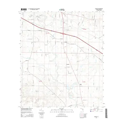 2015 Map of Oakdale, 2015 Print