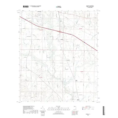 2018 Map of Oakdale, 2018 Print