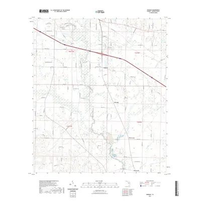 2021 Map of Oakdale, 2021 Print