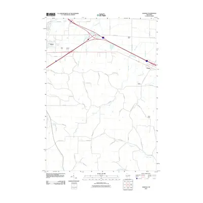 2010 Map of Oakdale, 2010 Print
