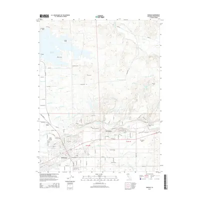 2015 Map of Oakdale, 2015 Print