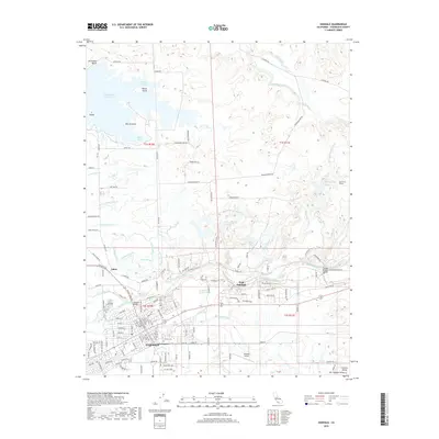 2018 Map of Oakdale, 2018 Print