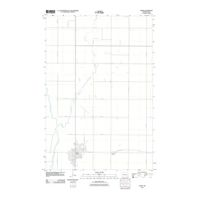 2011 Map of Oakes, 2011 Print