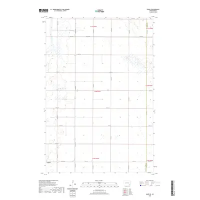 2020 Map of Oakes SE, 2020 Print