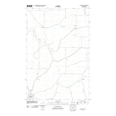 2011 Map of Oakesdale, 2011 Print