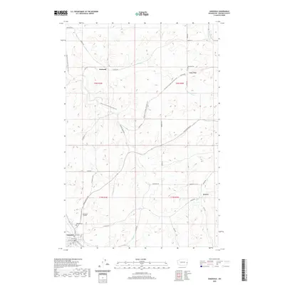 2020 Map of Oakesdale, 2020 Print