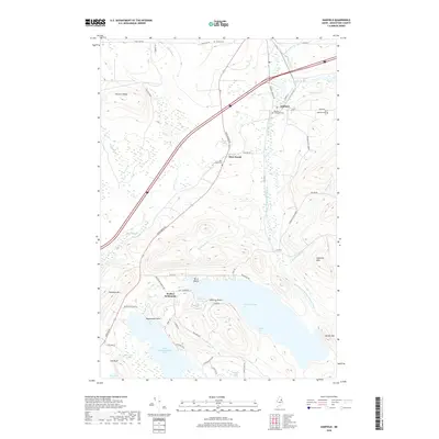 2018 Map of Oakfield, 2018 Print