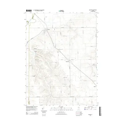 2015 Map of Oakford, 2015 Print