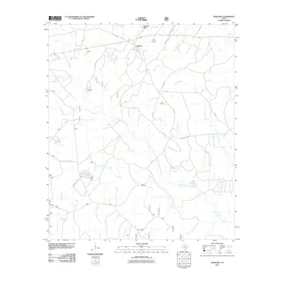 2010 Map of Oakhurst, 2010 Print