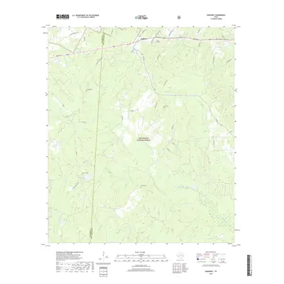 2019 Map of Oakhurst, 2019 Print