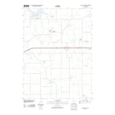 2010 Map of Oakland Acres, 2010 Print