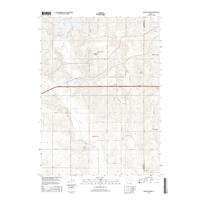 2015 Map of Oakland Acres, 2015 Print