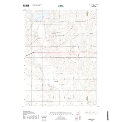 2018 Map of Oakland Acres, 2018 Print