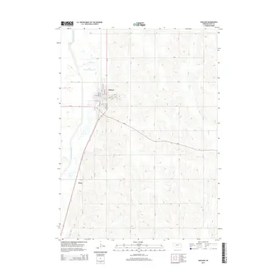 2014 Map of Oakland, 2014 Print