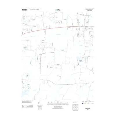 2013 Map of Oakland, 2013 Print