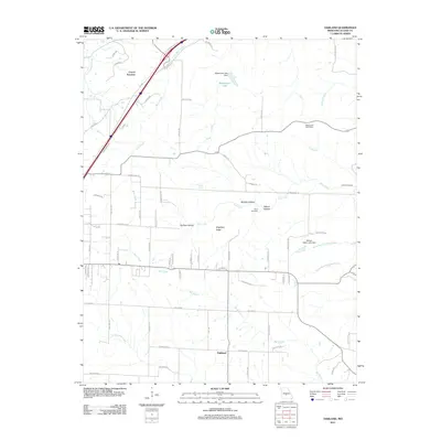 2011 Map of Oakland, 2011 Print