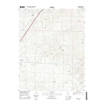 2015 Map of Oakland, 2015 Print
