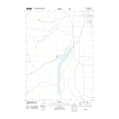 2011 Map of Oakley, 2011 Print