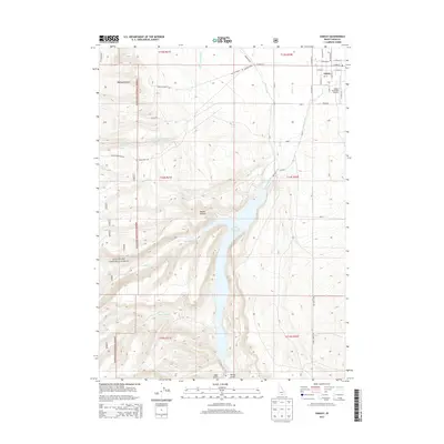 2013 Map of Oakley, 2013 Print