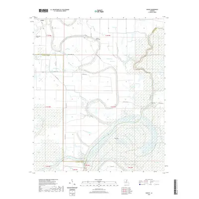 2020 Map of Oakley, 2020 Print