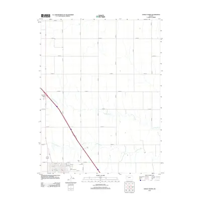 2012 Map of Oakley North, 2012 Print