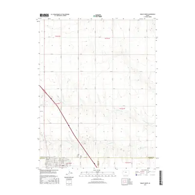 2015 Map of Oakley North, 2015 Print
