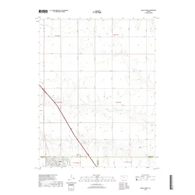 2018 Map of Oakley North, 2018 Print