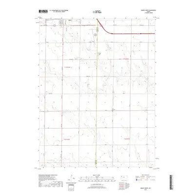 2018 Map of Oakley South, 2018 Print