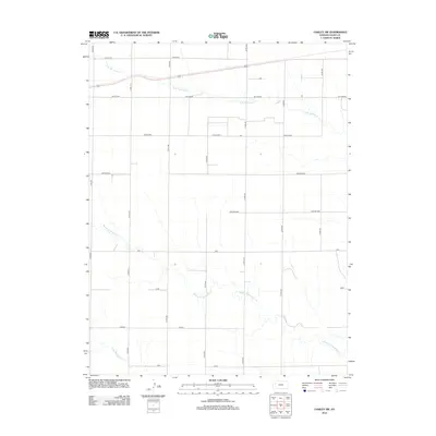 2012 Map of Oakley SW, 2012 Print