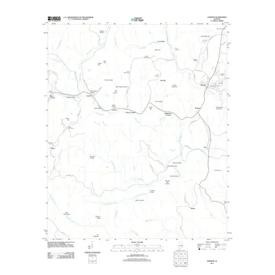 2011 Map of Oakman, 2011 Print