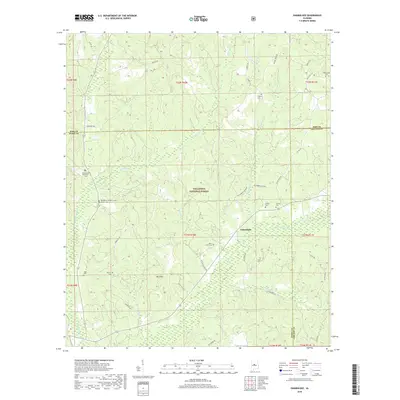 2018 Map of Oakmulgee, 2018 Print
