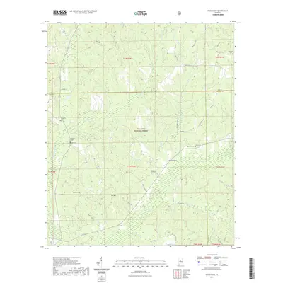 2021 Map of Oakmulgee, 2021 Print