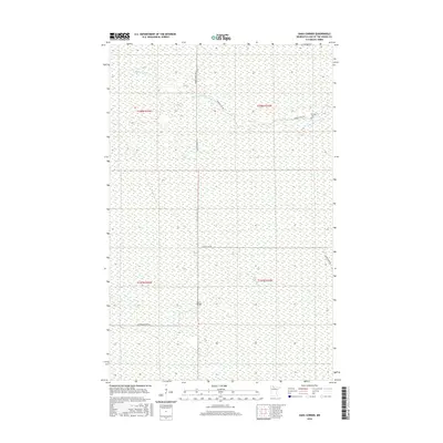 2016 Map of Oaks Corner, 2016 Print