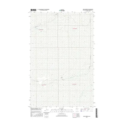 2016 Map of Oaks Corner NE, 2016 Print