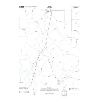 2013 Map of Oaktown, 2013 Print