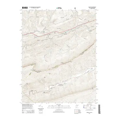 2014 Map of Oakvale, 2014 Print