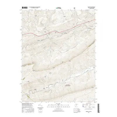 2016 Map of Oakvale, 2016 Print