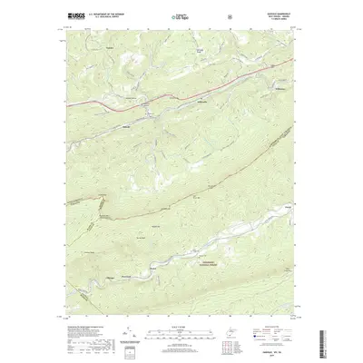 2019 Map of Oakvale, 2019 Print