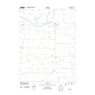 2012 Map of Oakville, 2012 Print
