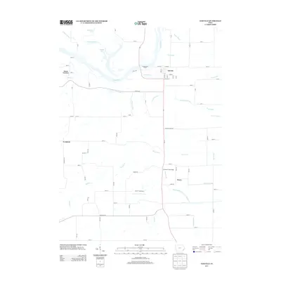 2013 Map of Oakville, 2013 Print