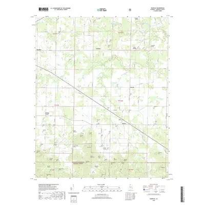 2018 Map of Oakville, 2018 Print