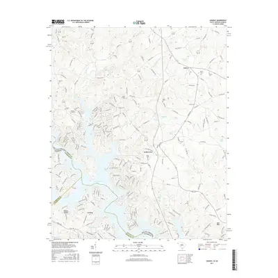2017 Map of Oakway, 2017 Print