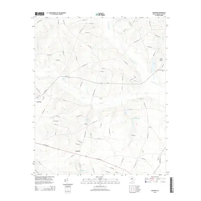 2014 Map of Oakwood, 2014 Print